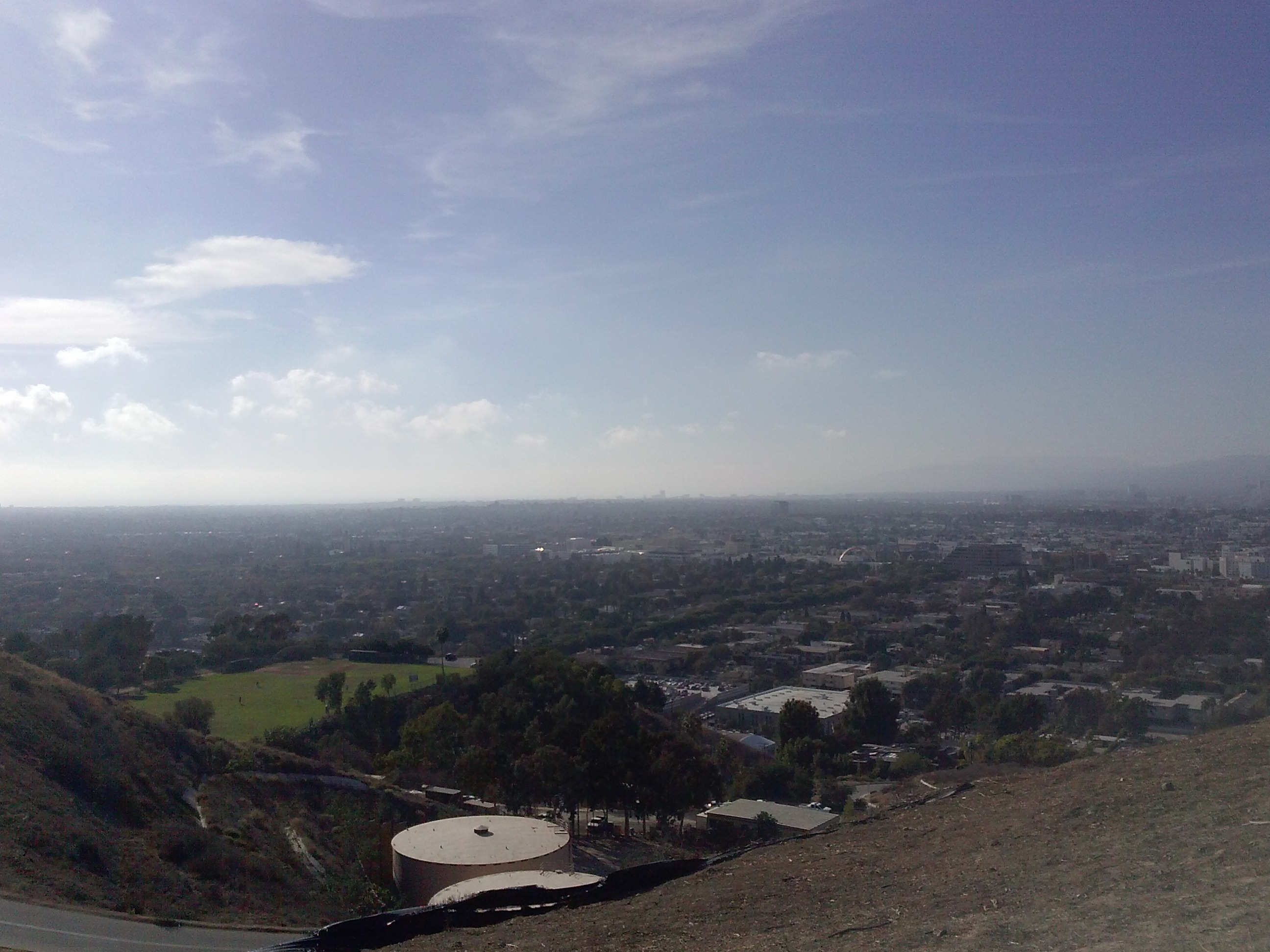 Scenic view at a Los Angeles production location
